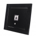 Visor Agua linear hat Top Design preto fosco Moderno Inovador