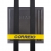 Caixa De Correio Carta Grade Vertical Cinza Portao Basica