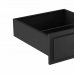 Gaveta Cinzeiro Inox P Churrasqueira Preto Fosco Reforçada