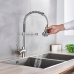  torneira de cozinha monocomando gourmet cromada brilhante