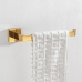 Kit Acessórios Banheiro Aço Inox 304 dourado Brilhante 4 Pç